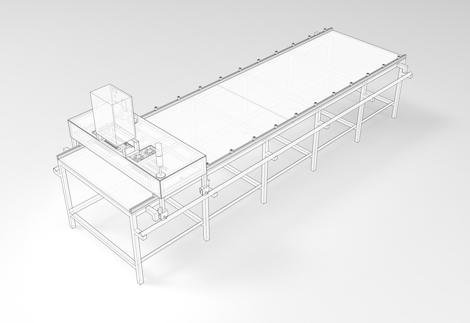 Screen Printing Machine 3D Model TurboSquid 1920523