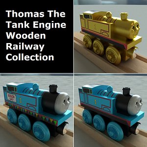 Thomas The Tank Engine Wooden Railway Toy Collection
