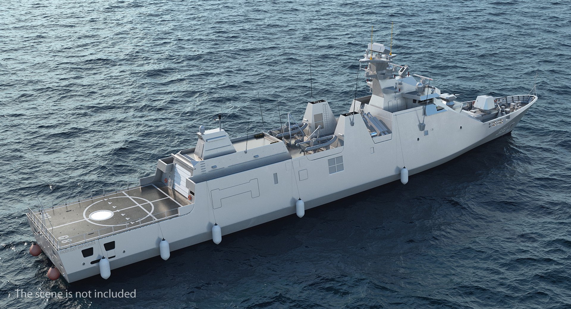 Sigma Class Indonesian Frigate 3D Model - TurboSquid 1394359