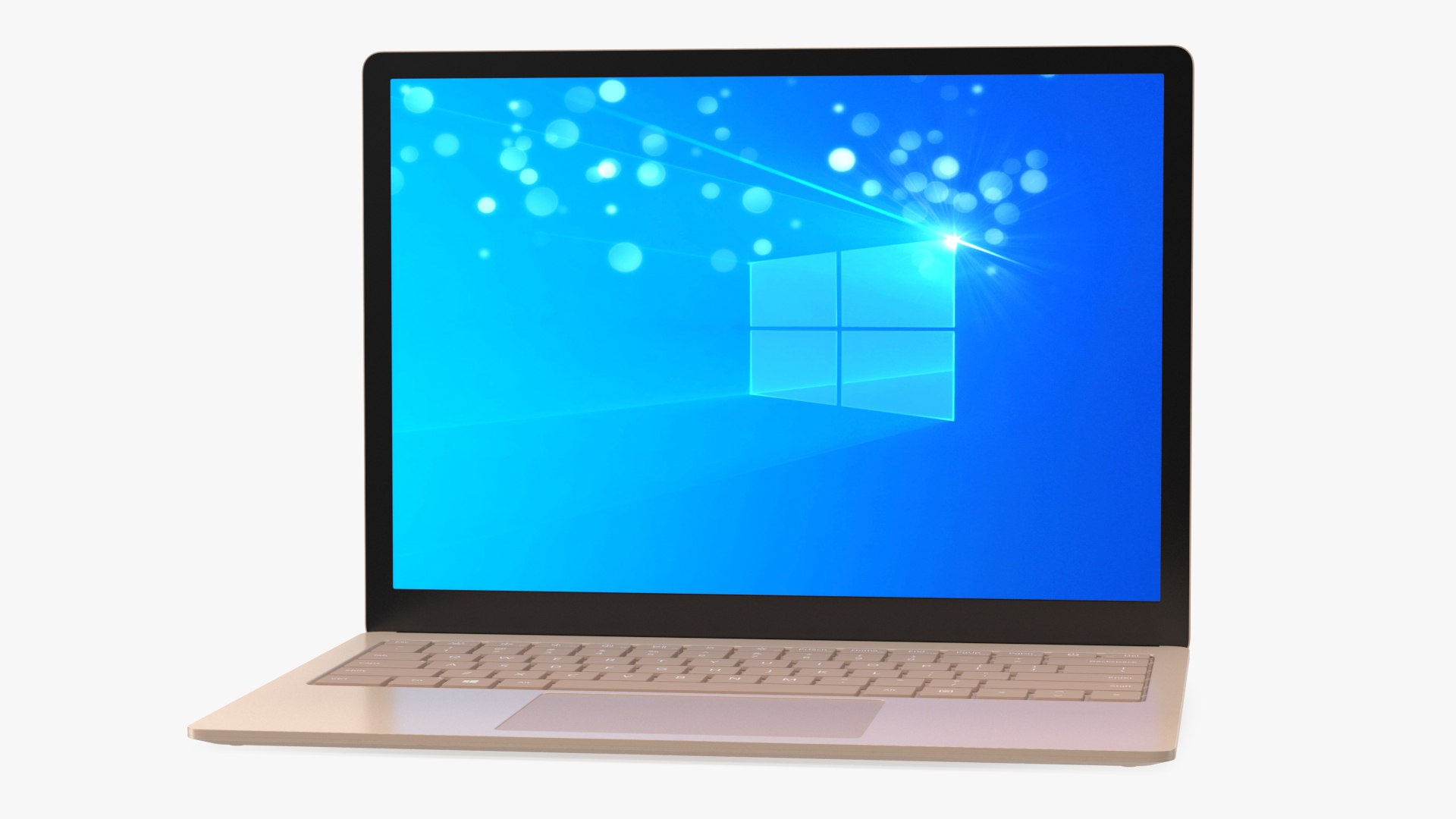 Microsoft Surface Laptop 4 13 Inch Sandstone 3D model preview