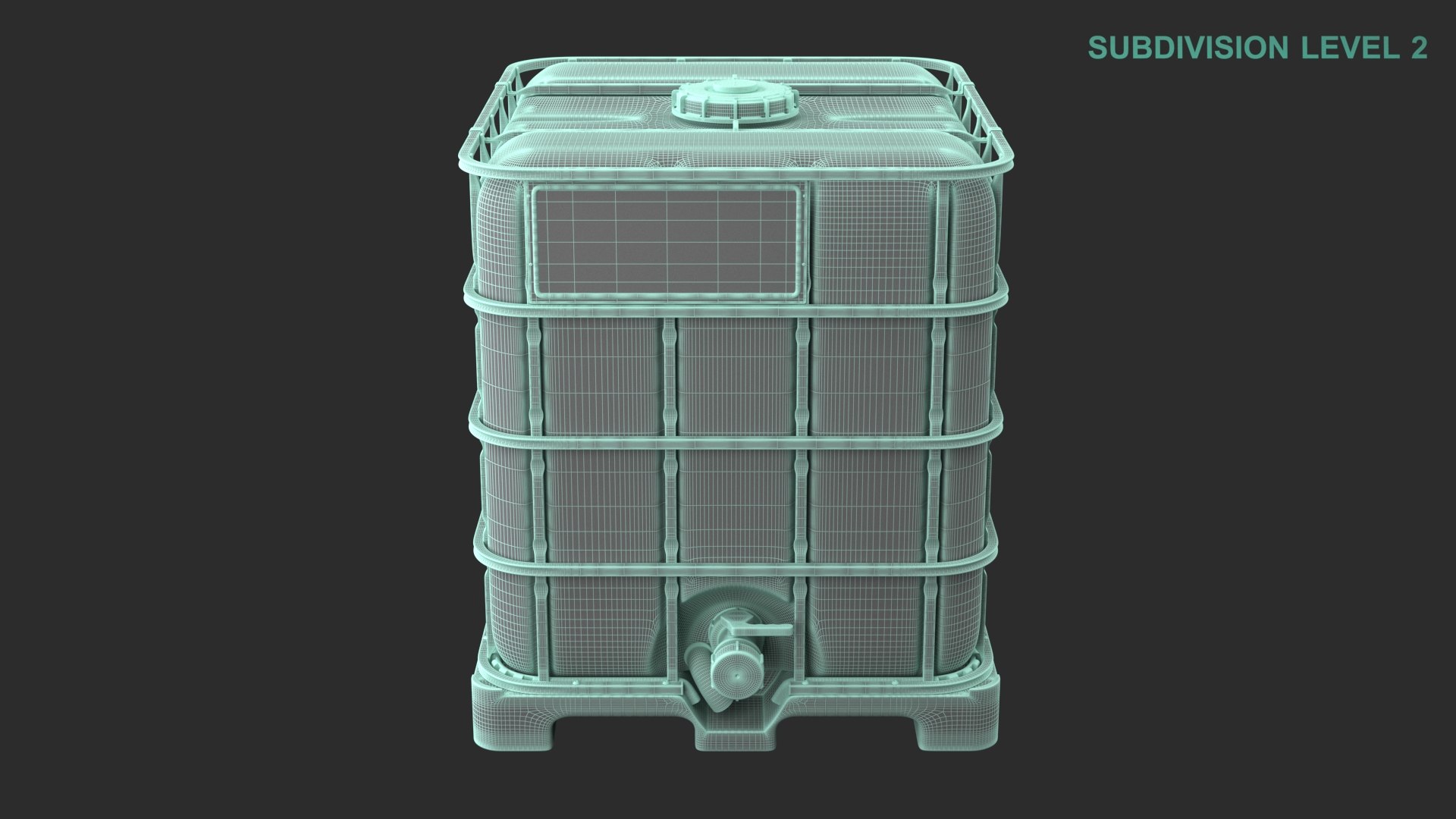 3D IBC Container - TurboSquid 2116189