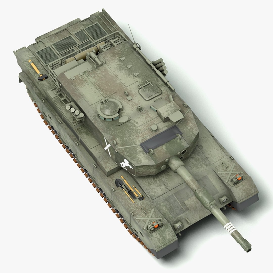 3d Max Modern Tanks