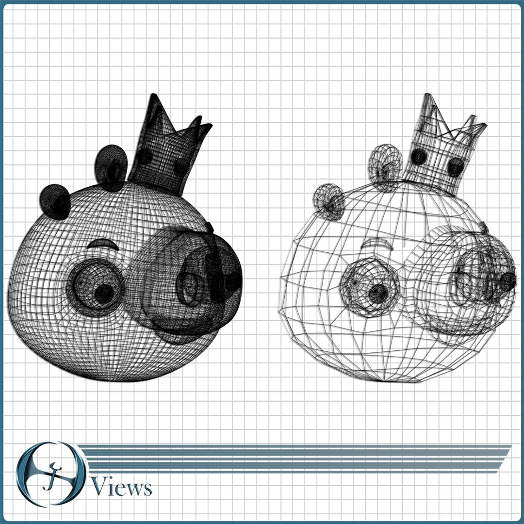 3d Angry Bird 2 Pack