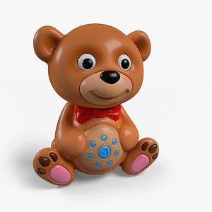 3D teddy bear model