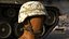 USMC Lightweight Helmet Desert Camo Cover