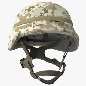 USMC Lightweight Helmet Desert Camo Cover