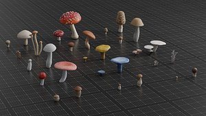 15 SPECIES Mushrooms - All in 2 Age ranges