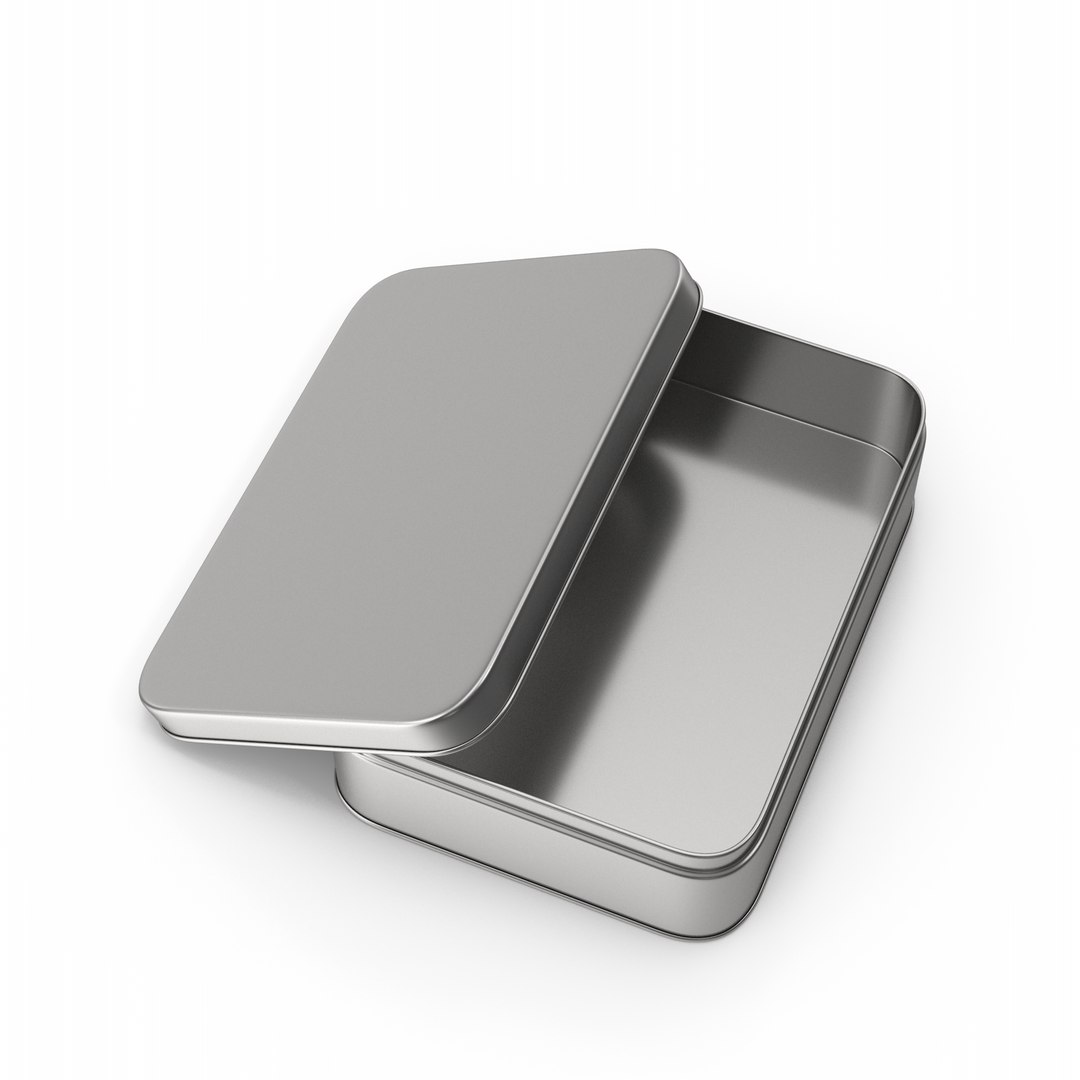 Opened Metal Container 3D model TurboSquid 2143890
