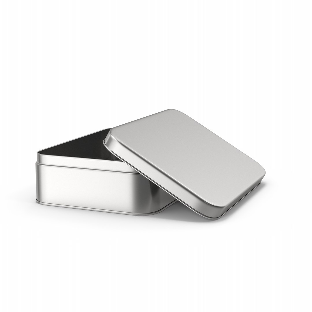 Opened Metal Container 3D model TurboSquid 2143890