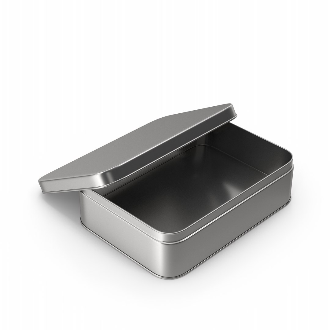 Opened Metal Container 3D model TurboSquid 2143890
