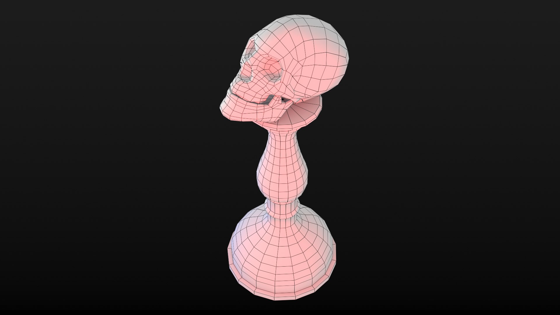 Human Skull Low Poly 3D https://p.turbosquid.com/ts-thumb/7Z/5tYcQw/Xf/skulltable2_wire0047/png/1625452333/1920x1080/fit_q87/cd7b82a85cff471d2b5dc67be44565c0a105b171/skulltable2_wire0047.jpg