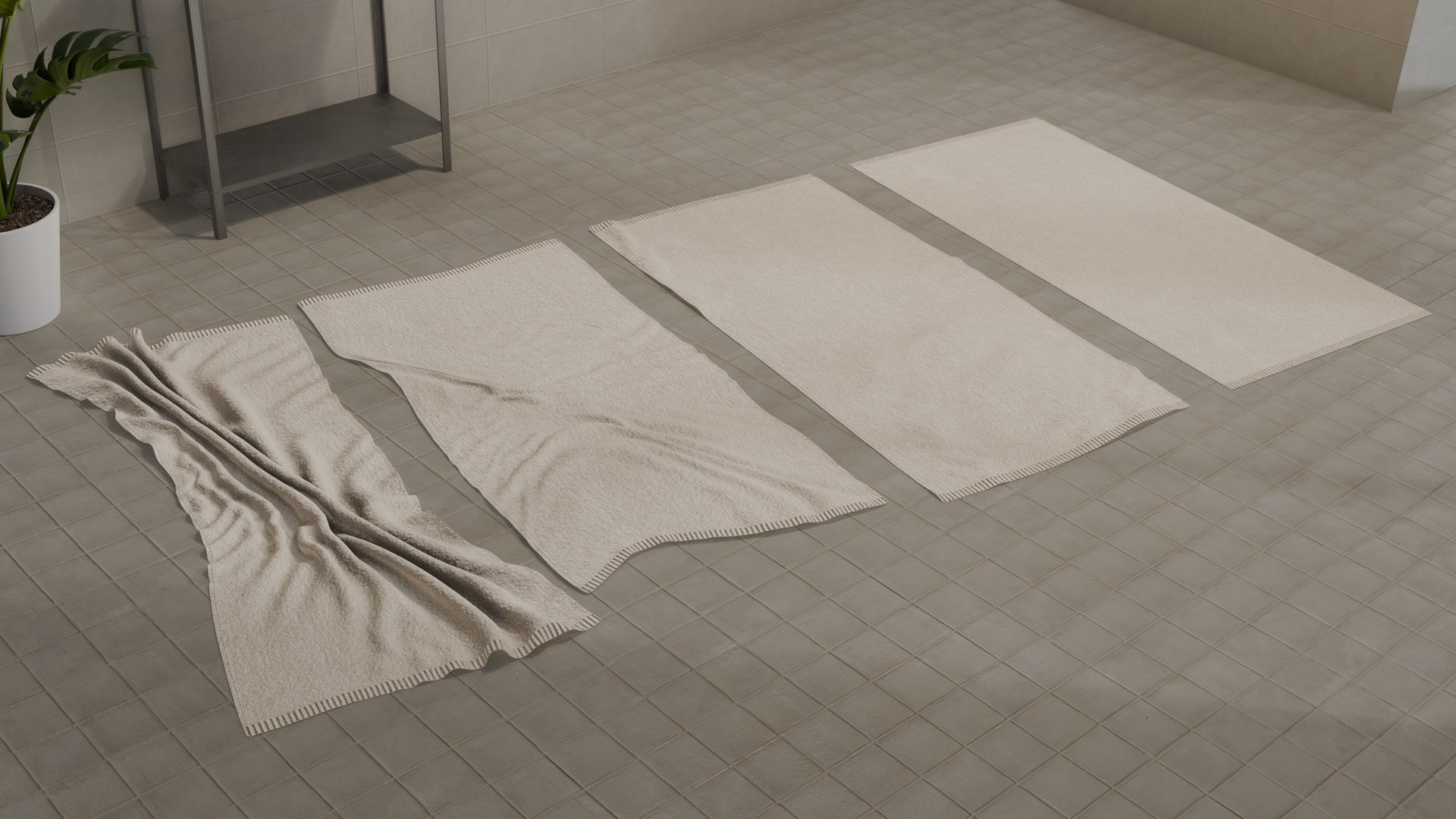 Towels full pack - LODs 3D model https://p.turbosquid.com/ts-thumb/7Z/94GHKw/1G/2_flat/png/1736843987/1920x1080/fit_q87/00c44c824eede7ba02df098b4ce36b3d4756cb9a/2_flat.jpg