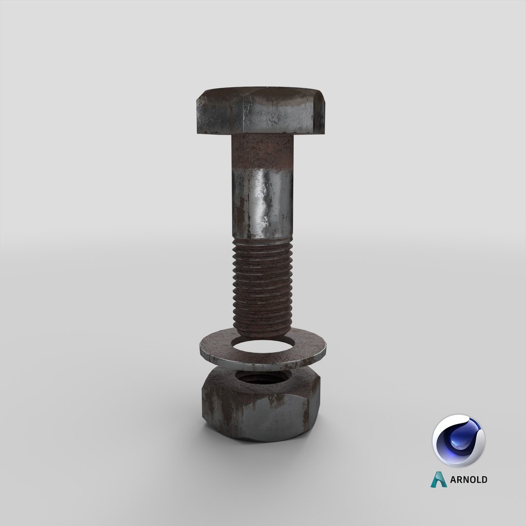Rusted Metal Hex Bolt 3D https://p.turbosquid.com/ts-thumb/7Z/BiuSEG/bz/stemcell_cinema_4d_arnold_render/png/1693506012/1920x1080/fit_q87/bc31e749b43327ec0b170919b619ca1e65fa8458/stemcell_cinema_4d_arnold_render.jpg