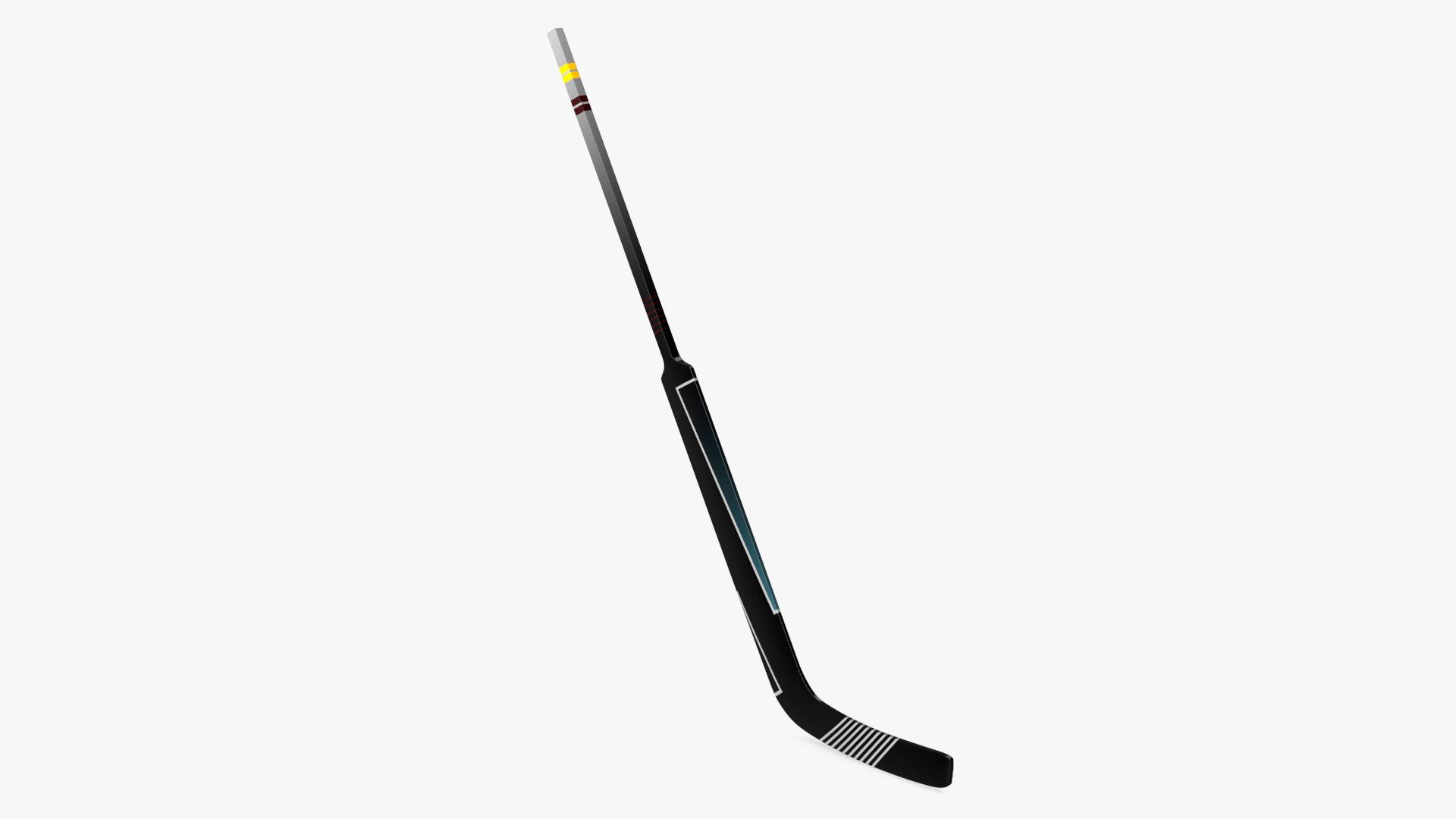 Goalie Ice Hockey Stick 3D model preview