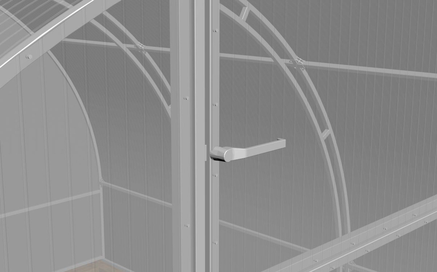 Greenhouse 3D model - TurboSquid 2053968