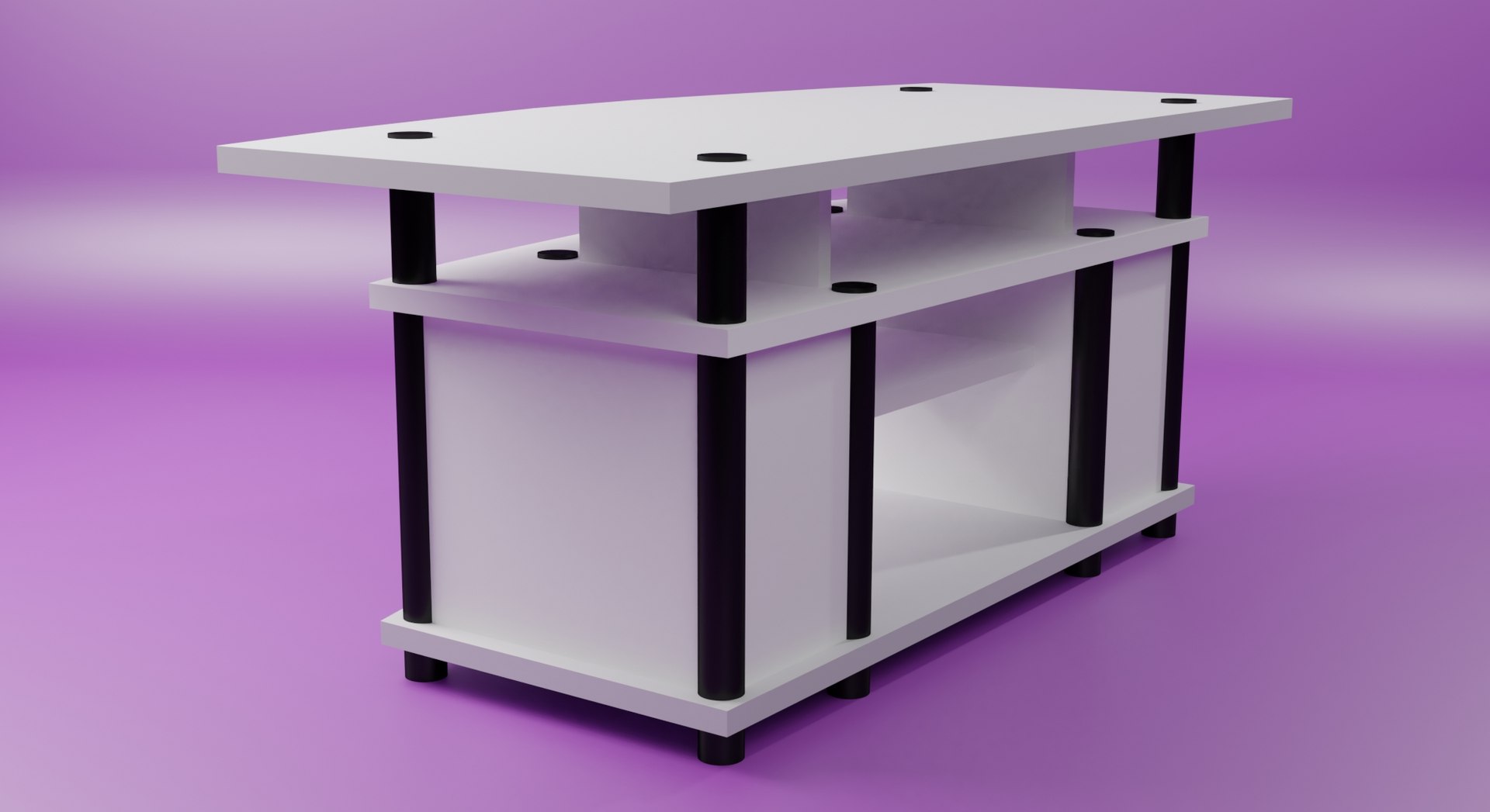 3D Tv Rack - TurboSquid 1690768