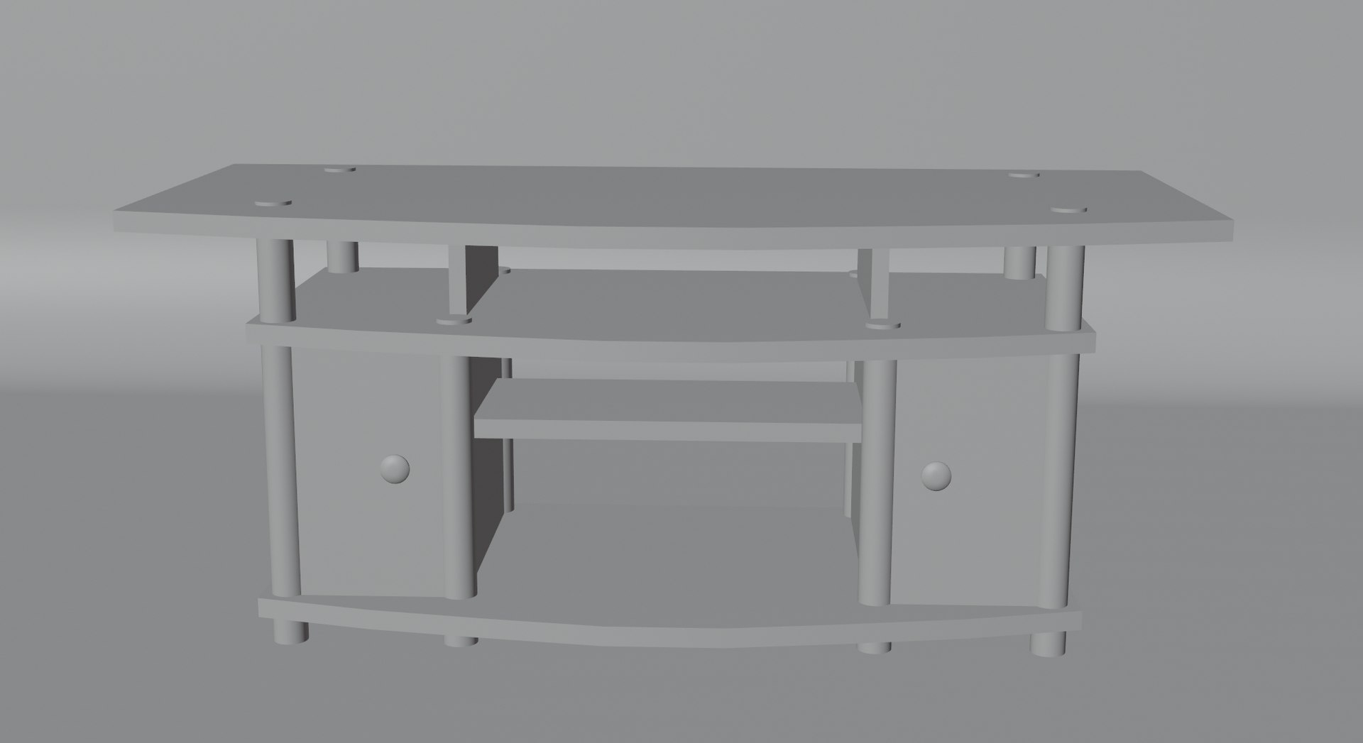 3D Tv Rack - TurboSquid 1690768