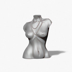 female body mold for casting candles and decor 3D