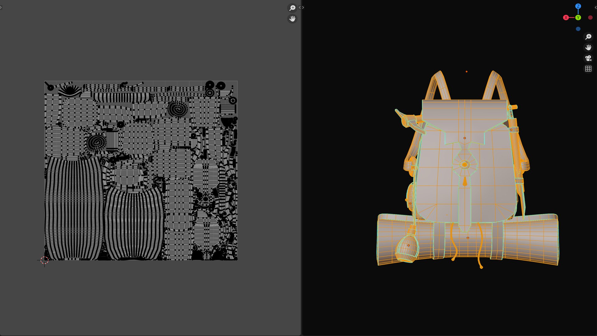 3D Celtic Stylized Backpack - TurboSquid 1732572