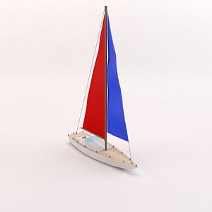 3dsmax cartoon toon yacht