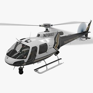 AS-350 San Diego Police Animated