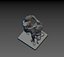 Impressão 3D de Sansão e Leão