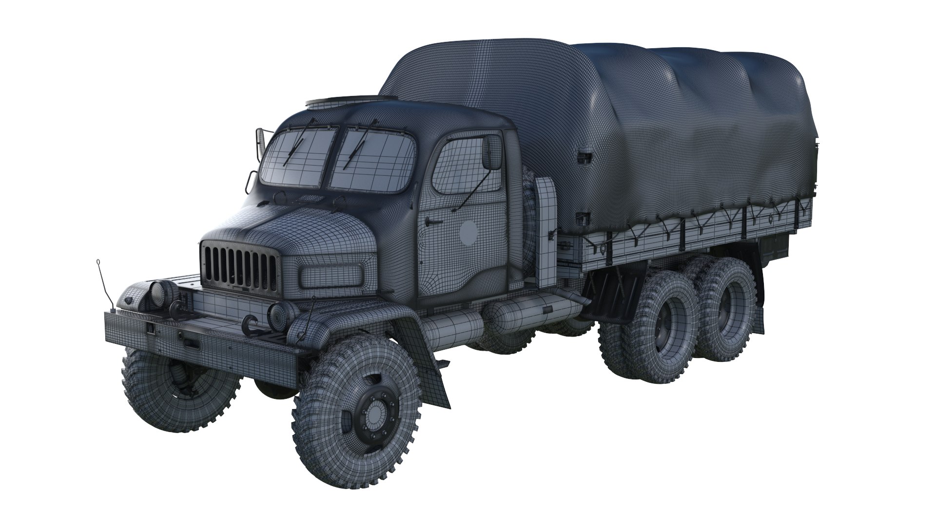 3D Praga V3S Military Truck Czechoslovakia - TurboSquid 1915668