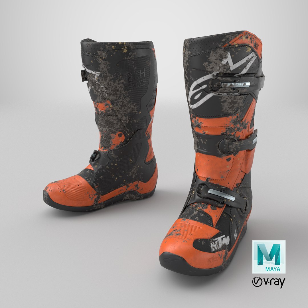 KTM Kids Motocross Boots Muddy Used 3D https://p.turbosquid.com/ts-thumb/7Z/fuq1jP/RR/stemcell_maya_vray_render/png/1778522949/1920x1080/fit_q87/c7459d2a7ce4500710fcfa2d20b8c59e2a8d8e81/stemcell_maya_vray_render.jpg