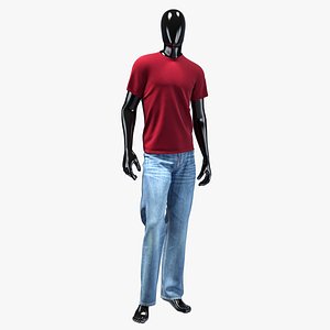 max man jeans set