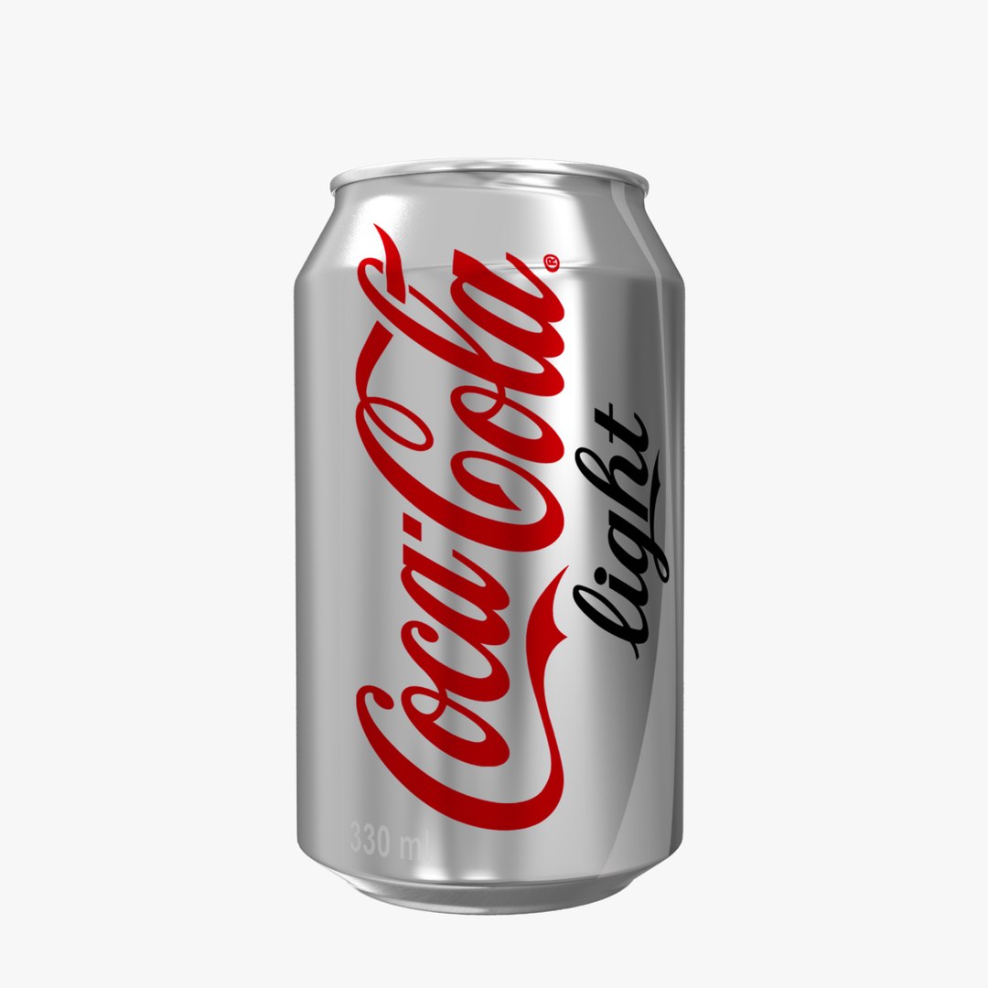 3D Model Coca-cola Light - TurboSquid 1195314