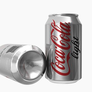 3D model coca-cola light