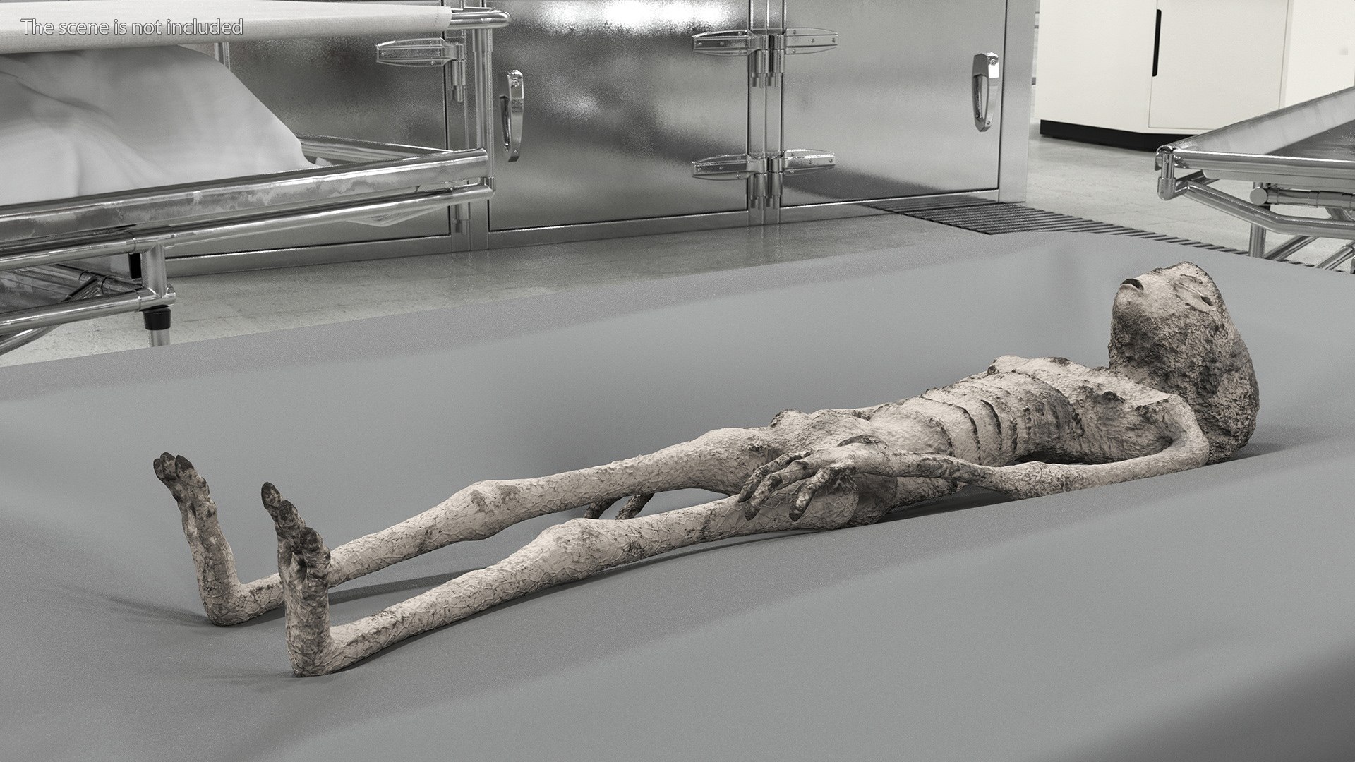 3D Alien Mummy Model - TurboSquid 2156996