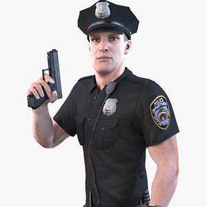 Police Officer Ultra PBR 2020 Rigged V2