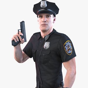 Police Officer Ultra PBR 2020 Rigged V2