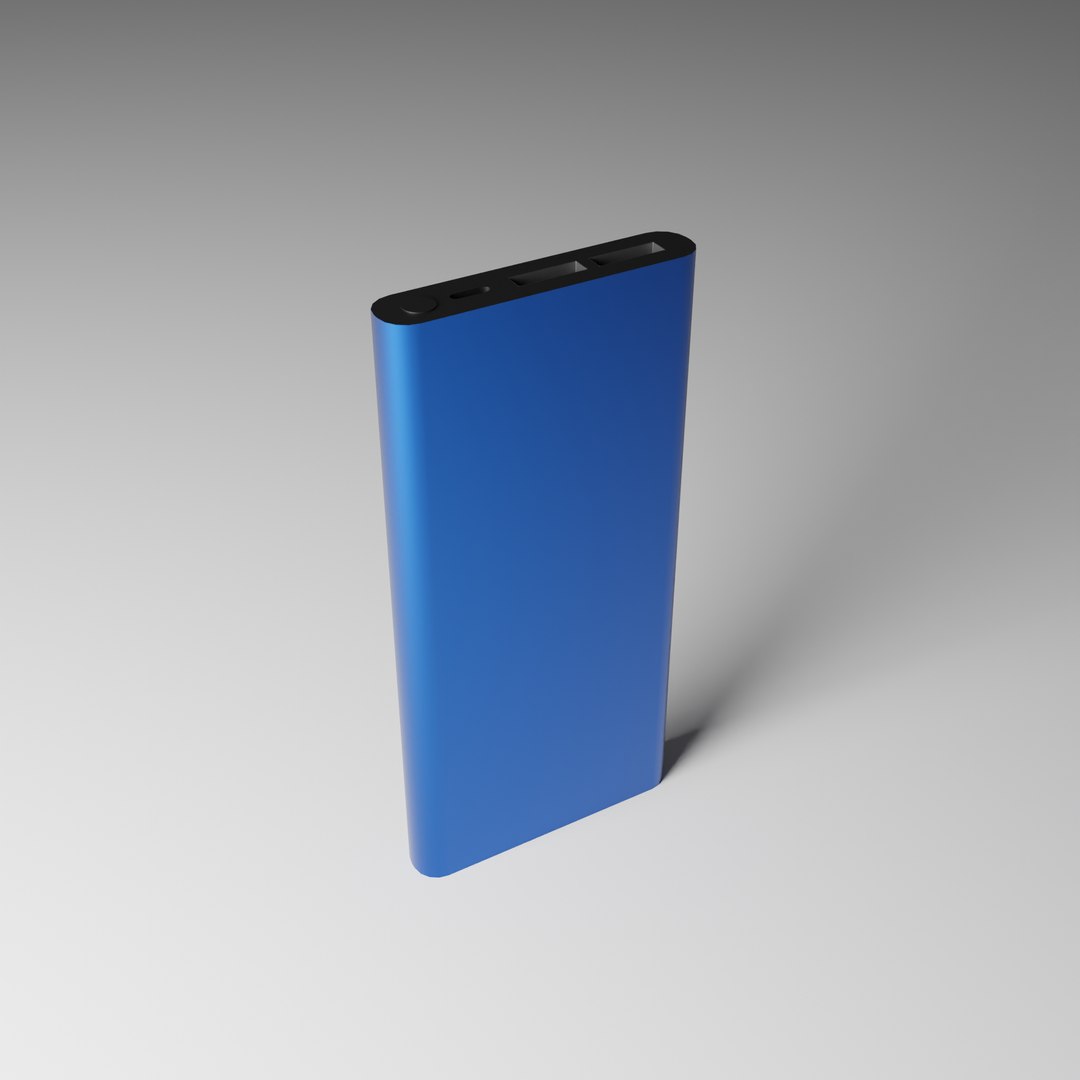 3D Power Bank Model TurboSquid 2080565
