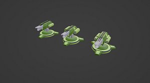 3D Laser Beam Turret