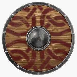 3D model Viking Shield
