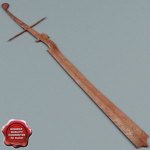3D Bladed Weapon Rusty Models - Browse & Download Formats - TurboSquid