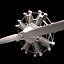 radial engine 3d max