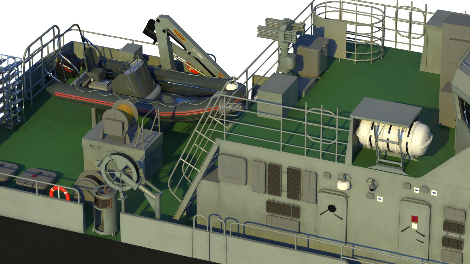 3D 21980 Grachonok Class Anti Saboteur Ship Model TurboSquid 2186501