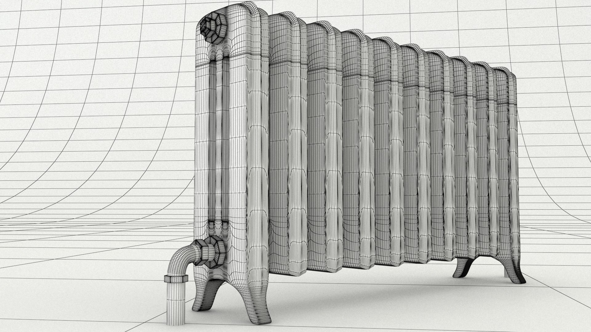 Laos Radiator 3D - TurboSquid 2067728