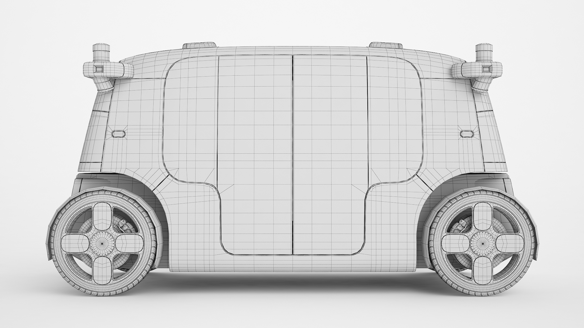 Autonomous Robotaxi 03 3D Model - TurboSquid 2000983
