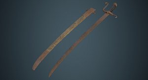 3D sabre 1c model
