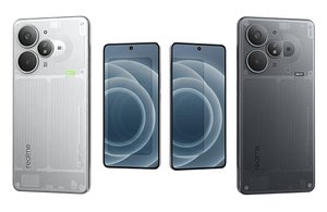 3D Realme Neo7 Turbo Black And Gray Low Poly model