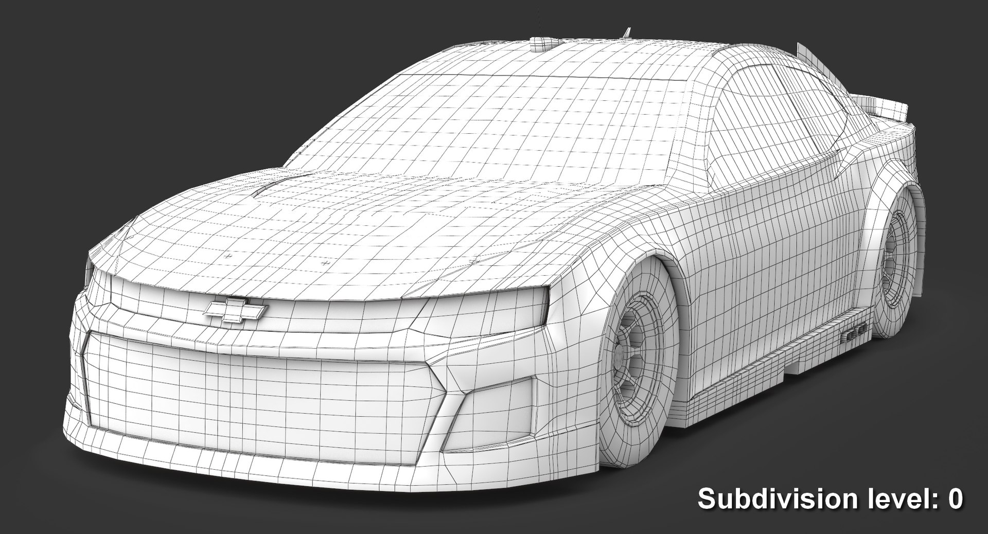 Nascar Chevrolet Camaro Race Car 3D Model - TurboSquid 1326037