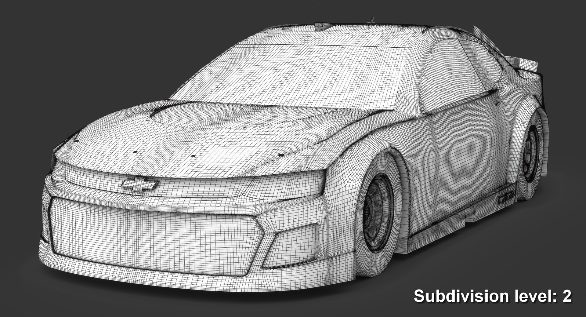 Nascar Chevrolet Camaro Race Car 3D Model - TurboSquid 1326037