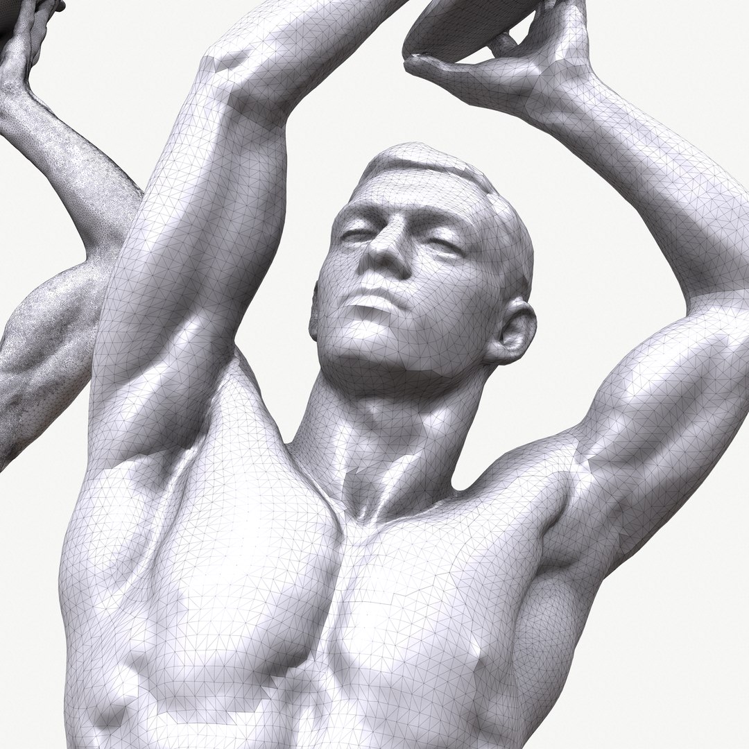 Discus thrower 3D - TurboSquid 1752210