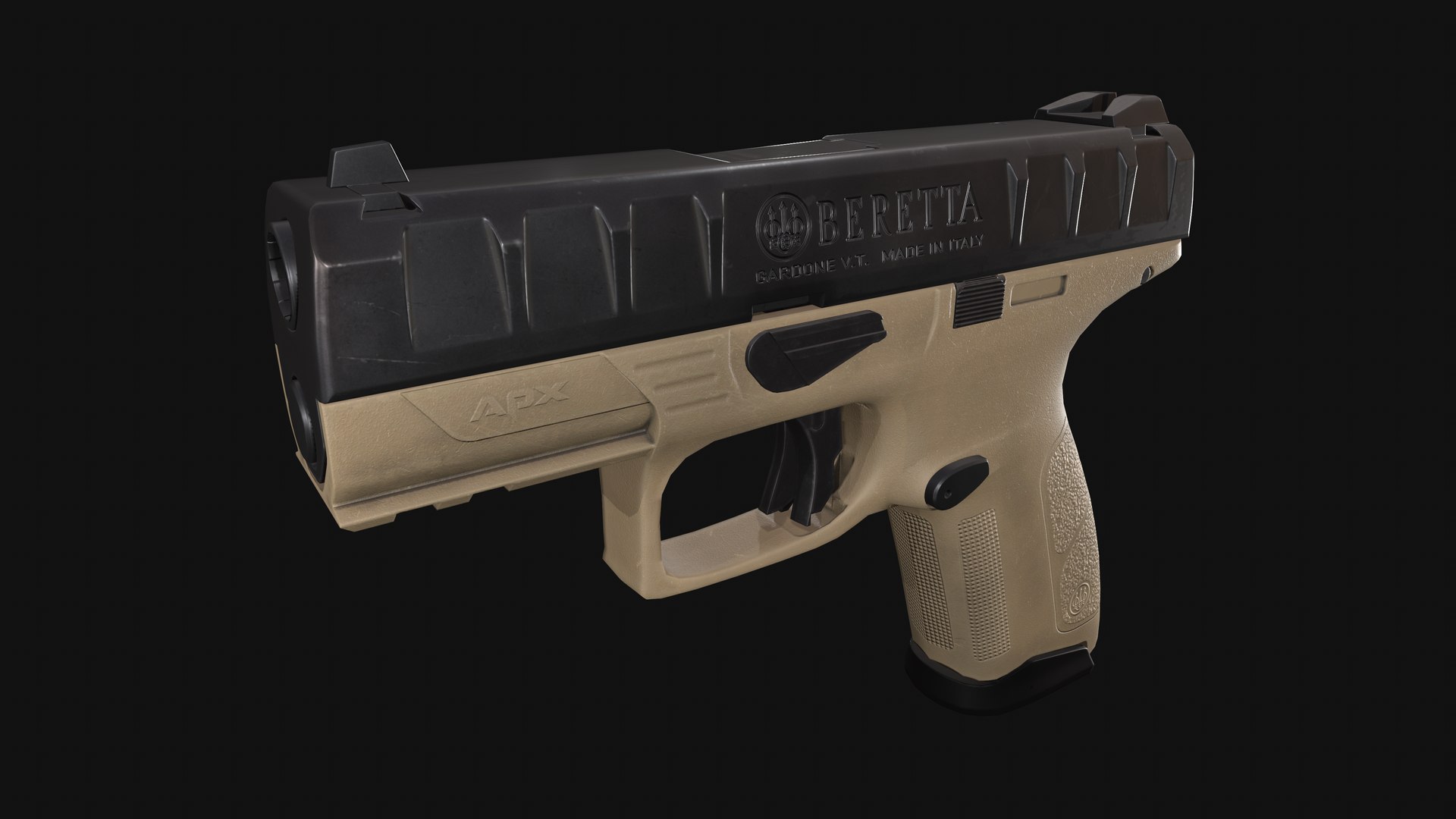 Beretta APX Centurion 3D model https://p.turbosquid.com/ts-thumb/7a/KuQl2C/np/05_camera1/png/1669828660/1920x1080/fit_q87/a53ba4b801f9f16cbcbc07e3037ed9ae2ed05544/05_camera1.jpg