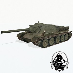 3d su-85 tank 85