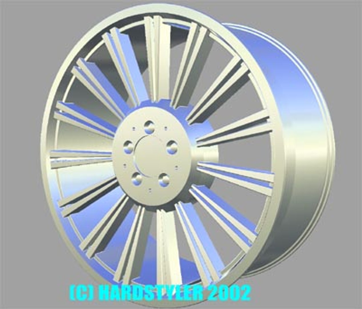 wire rim 3d model